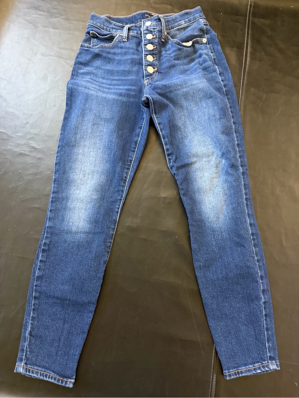 Lucky Brand Women's High-Rise Button-Fly Jeans - Blue Wash